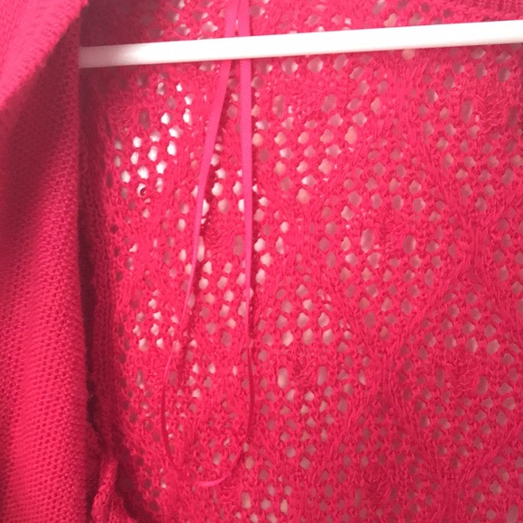 T/O Sweaters Pink Short Sleeve Sweater S - Picture 4 of 7